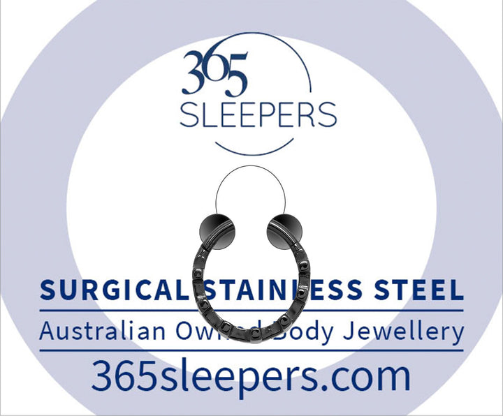 1 Piece Stainless Steel 16G Cross Sleeper Earring - Sold Individually - PFGWholesale