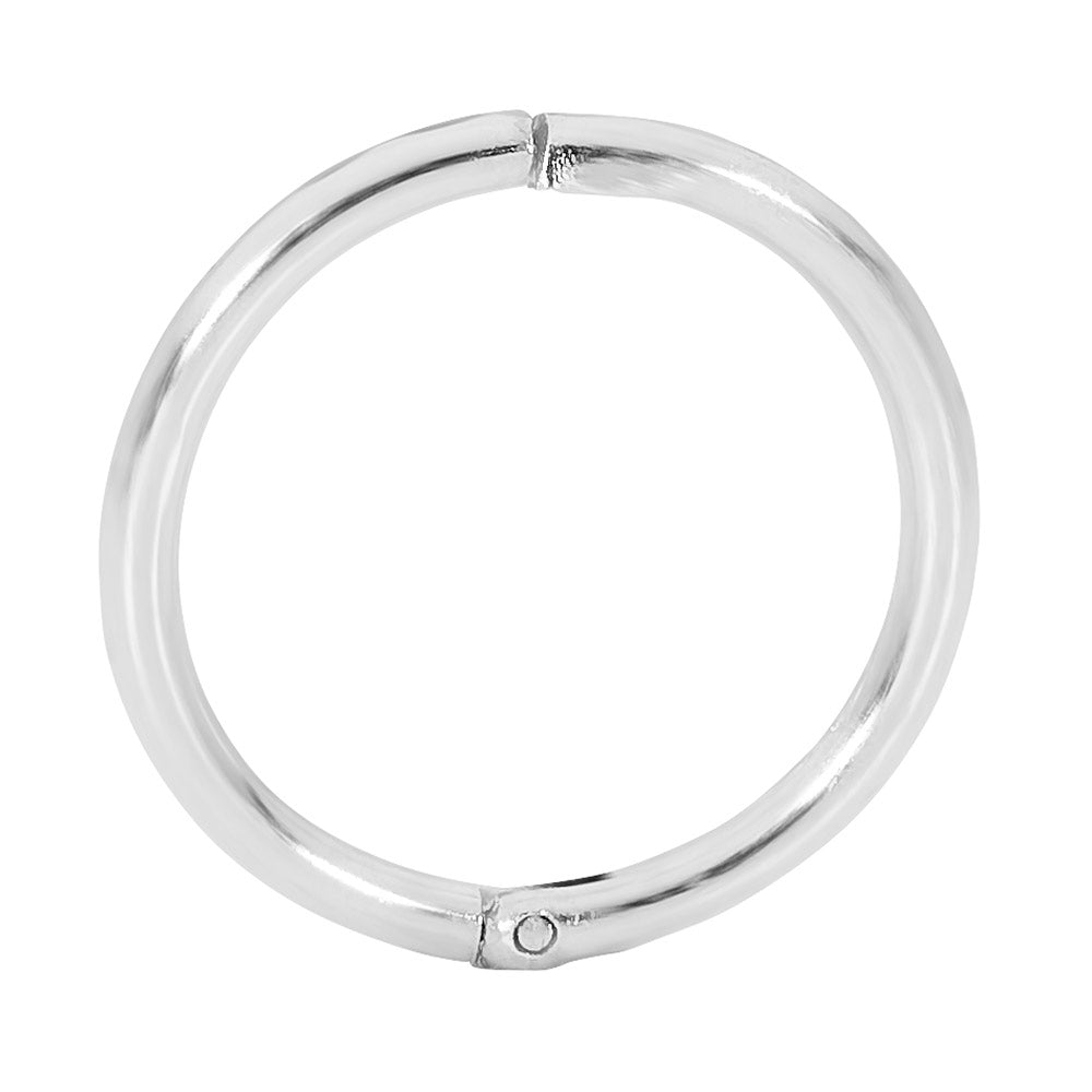365 Sleepers 1 Piece Sterling Silver Earring / Body Piercing Ring - 18G - PFGWholesale
